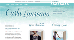 Desktop Screenshot of carlalaureano.com
